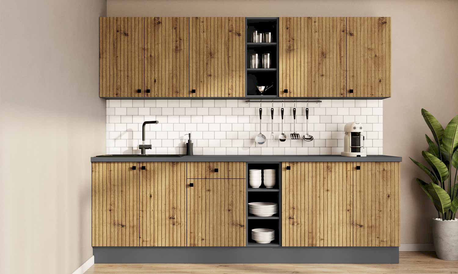 Szafka kuchenna Ava AR/ANT 60 DKS-210 3S 1F