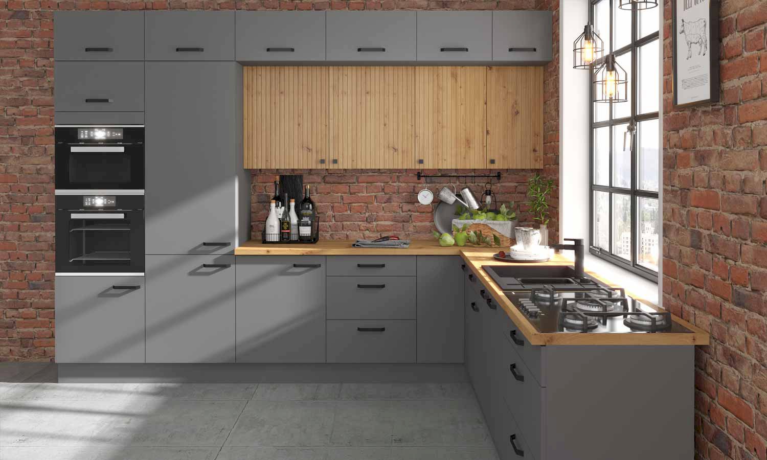 Szafka kuchenna Ava AR/ANT 60 DKS-210 3S 1F