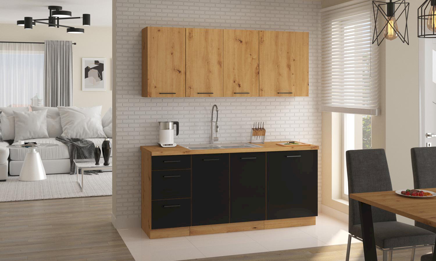 Szafka kuchenna Modena 60 DPM-210 2F