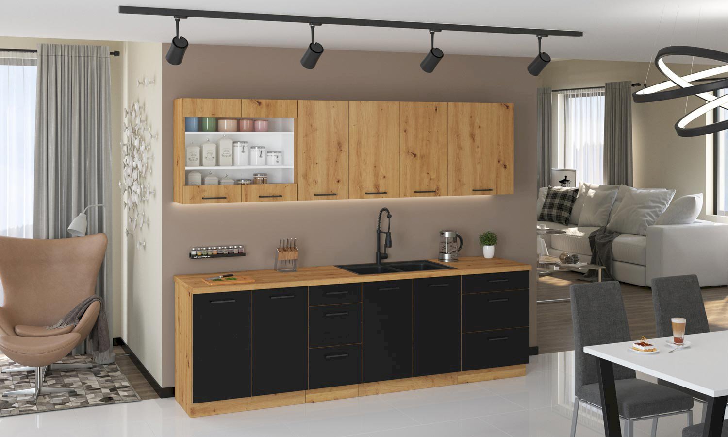Szafka kuchenna Modena 60 DP-210 2F