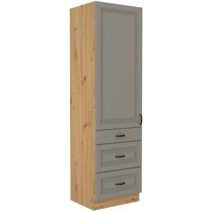 Szafka kuchenna Stilo 60 DKS-210 3S 1F CLAYGR/AR