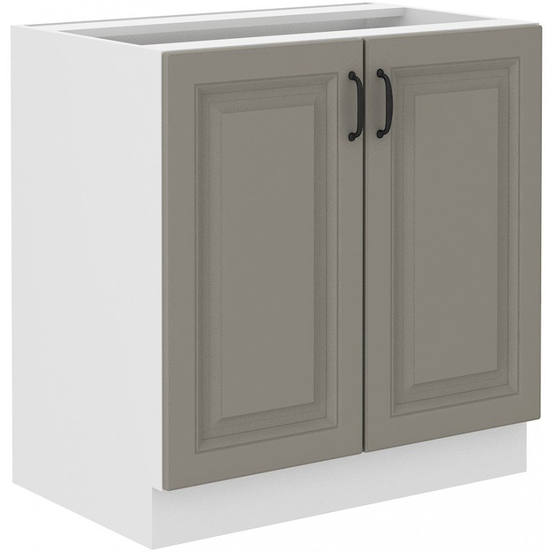 Szafka kuchenna Stilo 80 Zlew 2F BB CLAYGR/WH