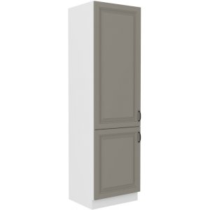 Szafka kuchenna Stilo 60 LO-210 2F Zabudowa lodówki CLAYGR/WH