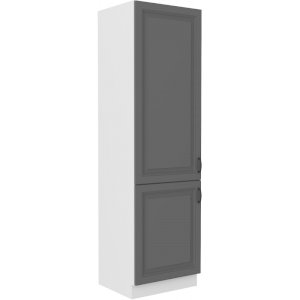 Szafka kuchenna Stilo 60 LO-210 2F Zabudowa lodówki DUSTGR/WH