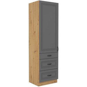 Szafka kuchenna Stilo 60 DKS-210 3S 1F DUSTGR/AR