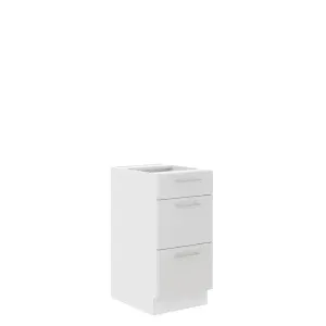 Szafka kuchenna Lara 40 D 3S BB WH