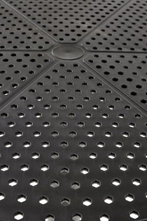 CALVO stół okrągły czarny