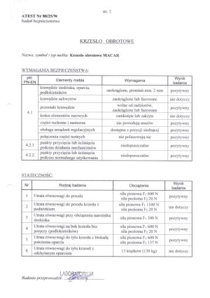 MACAR fotel gabinetowy, czarny