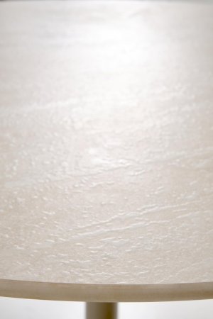 TOLIO stół okrągły, trawertyn/ kaszmir