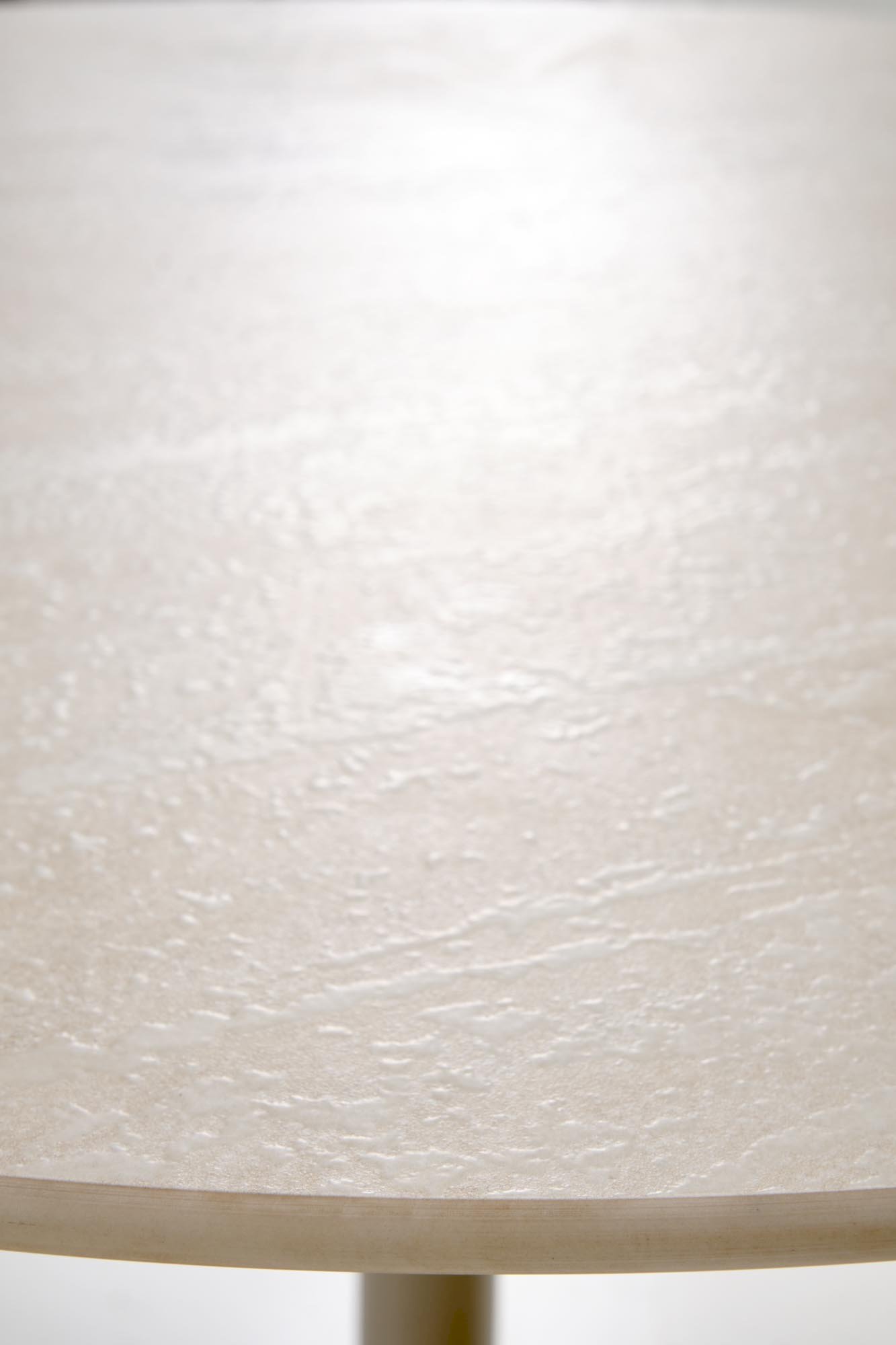 TOLIO stół okrągły, trawertyn/ kaszmir