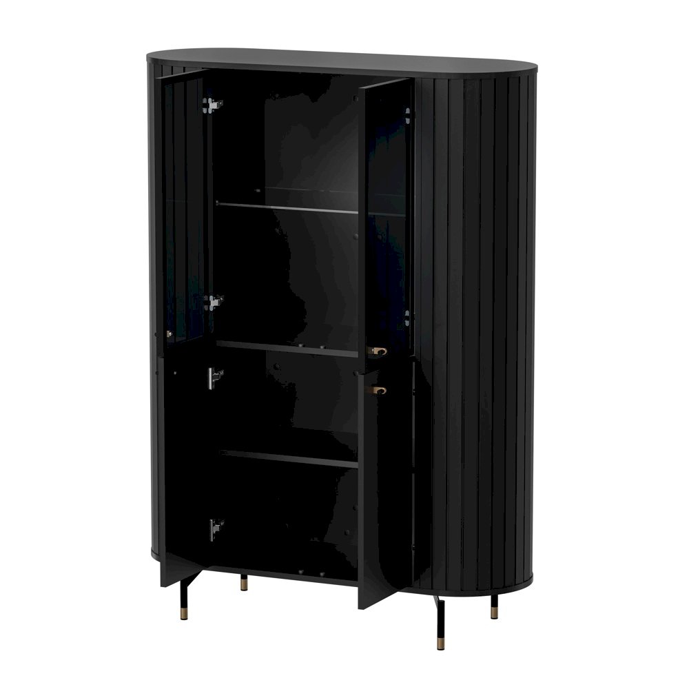 DUŻA WITRYNA ZANTE ZA1 (CZARNY MAT)