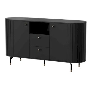 KOMODA 2D2S ZANTE ZA2 (CZARNY MAT)