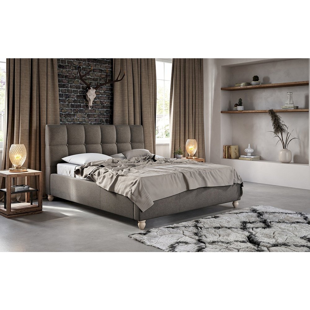 Łóżko tapicerowane Aston 100x200