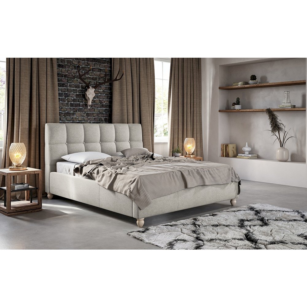 Łóżko tapicerowane Aston 140x200