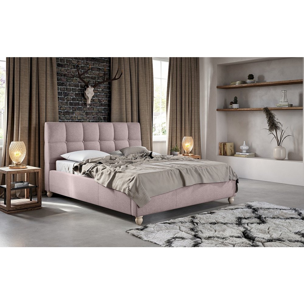 Łóżko tapicerowane Aston 140x200