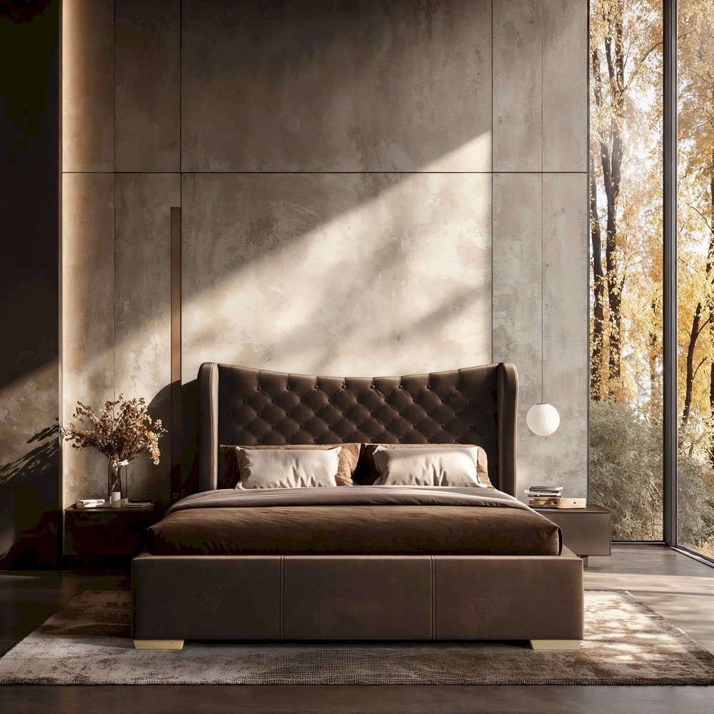 Łóżko tapicerowane Lancaster 100x200