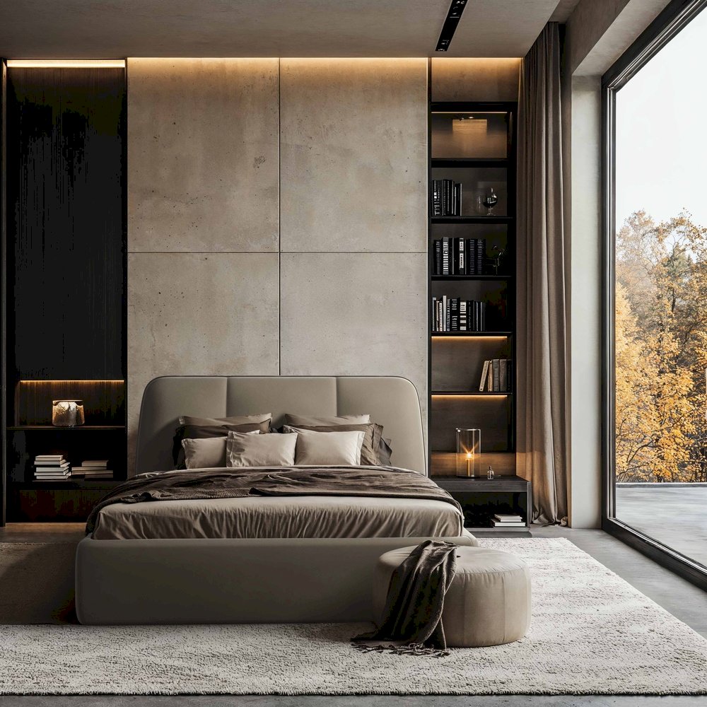 Łóżko tapicerowane Ellie 180x200