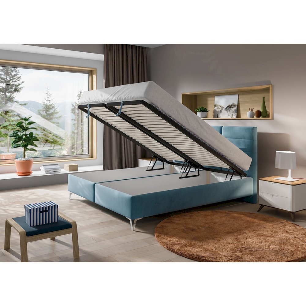 Łóżko tapicerowane Logan 140x200