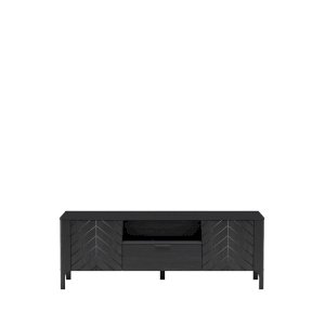 Szafka RTV 2D1S Malumi MM-5 (czarna)