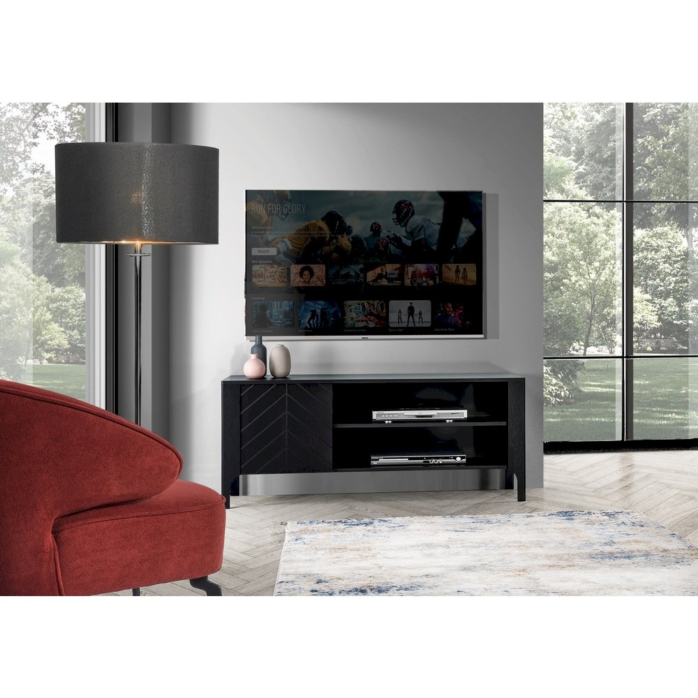 Szafka RTV 1D Malumi MM-6 (czarna)