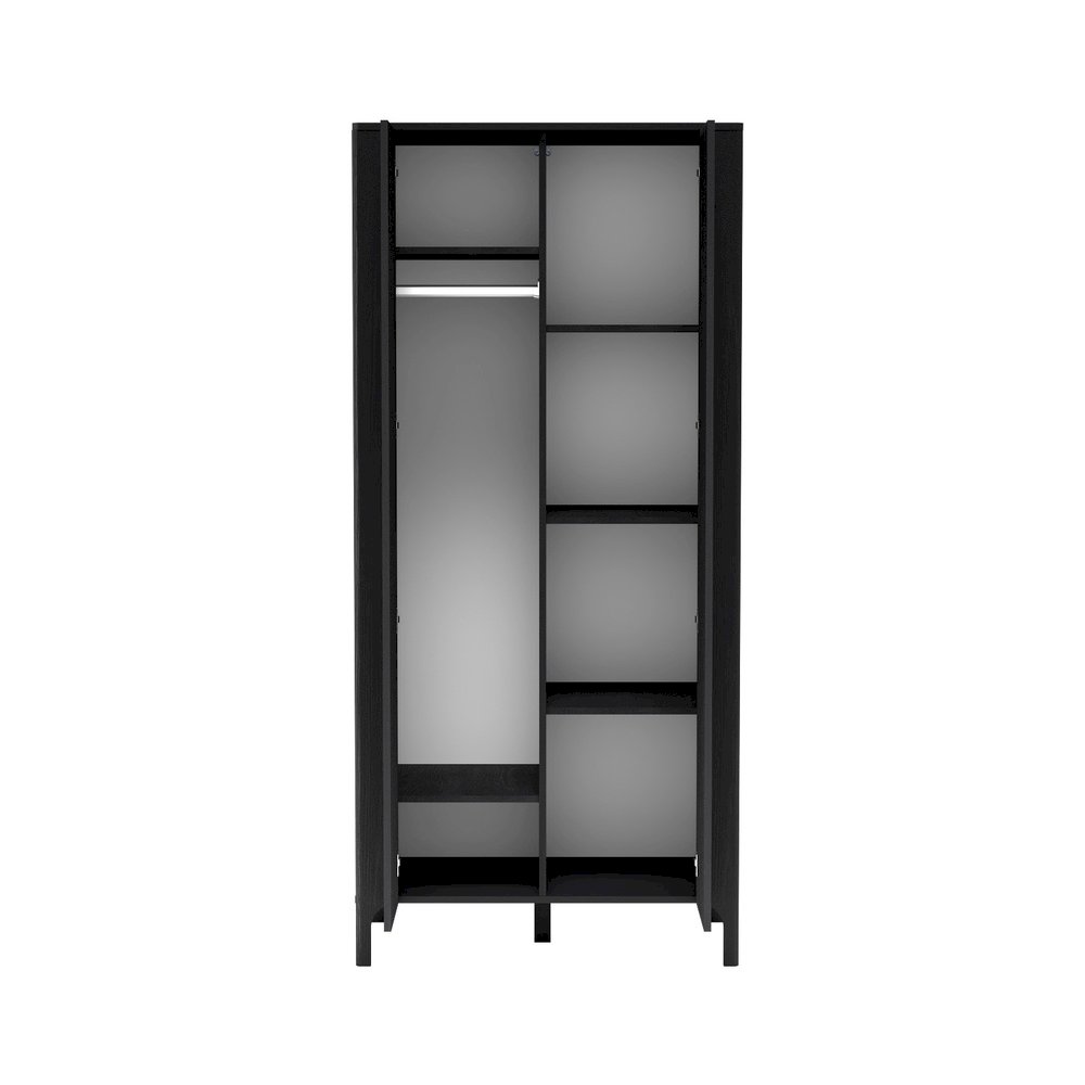 Szafa 2D Malumi MM-7 (czarna)