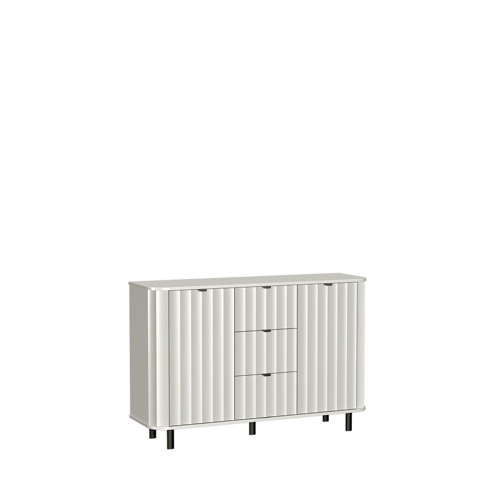 Komoda 2D3S Novado NO-1 (biel alpejska)