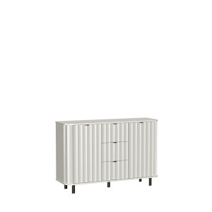 Komoda 2D3S Novado NO-1 (biel alpejska)