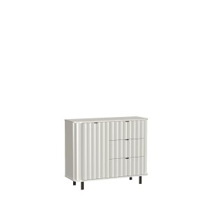 Komoda 1D3S Novado NO-3 (biel alpejska)