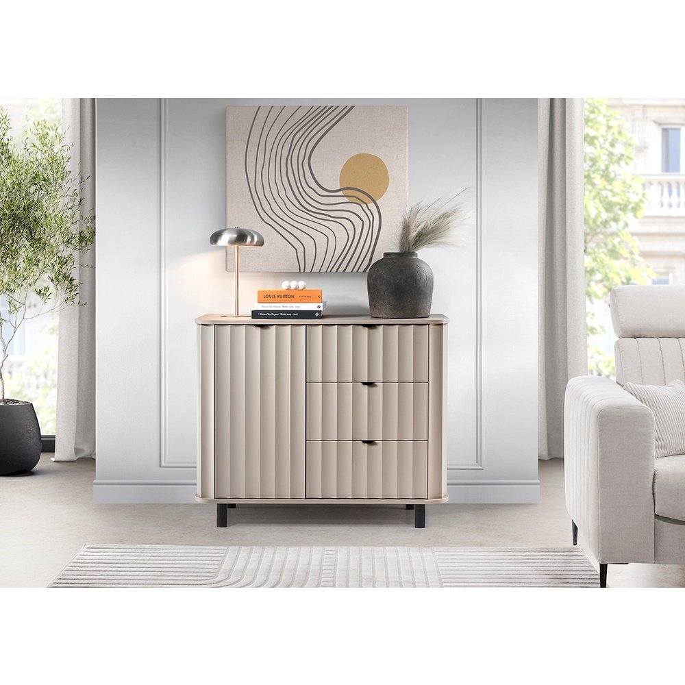 Komoda 1D3S Novado NO-3 (clay gray)