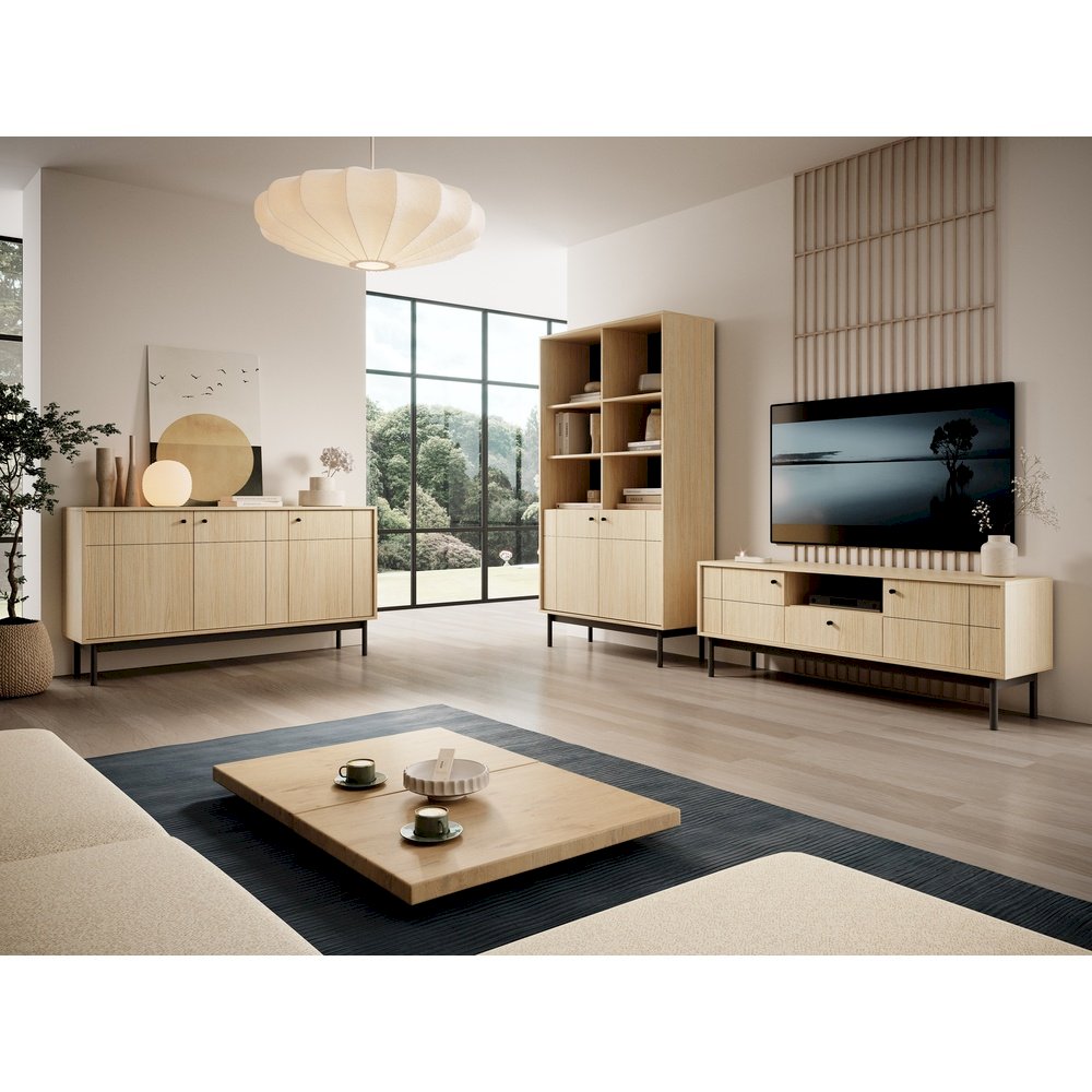 Komoda Japandi K104 (dąb linea)