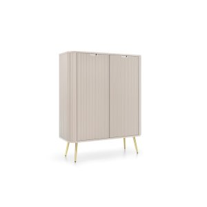 Komoda K103 ZOVA (kaszmir ze złotymi nóżkami)