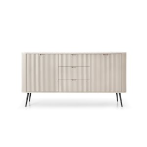 Komoda K168 ZOVA (kaszmir z czarnymi nóżkami)