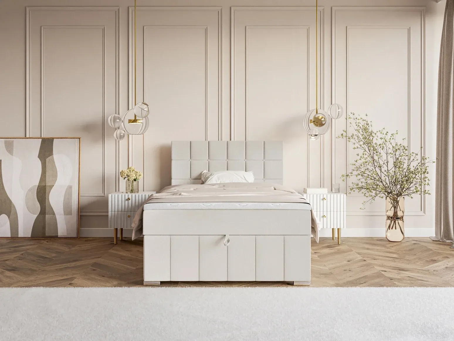 Łóżko Kontynentalne Kenzo 120x200