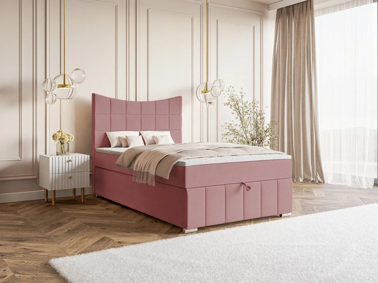 Łóżko Kontynentalne Boston 120x200