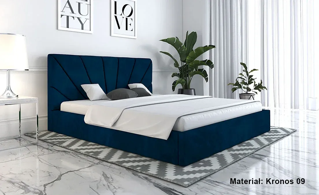 Łóżko Tapicerowane Silk 3 180x200