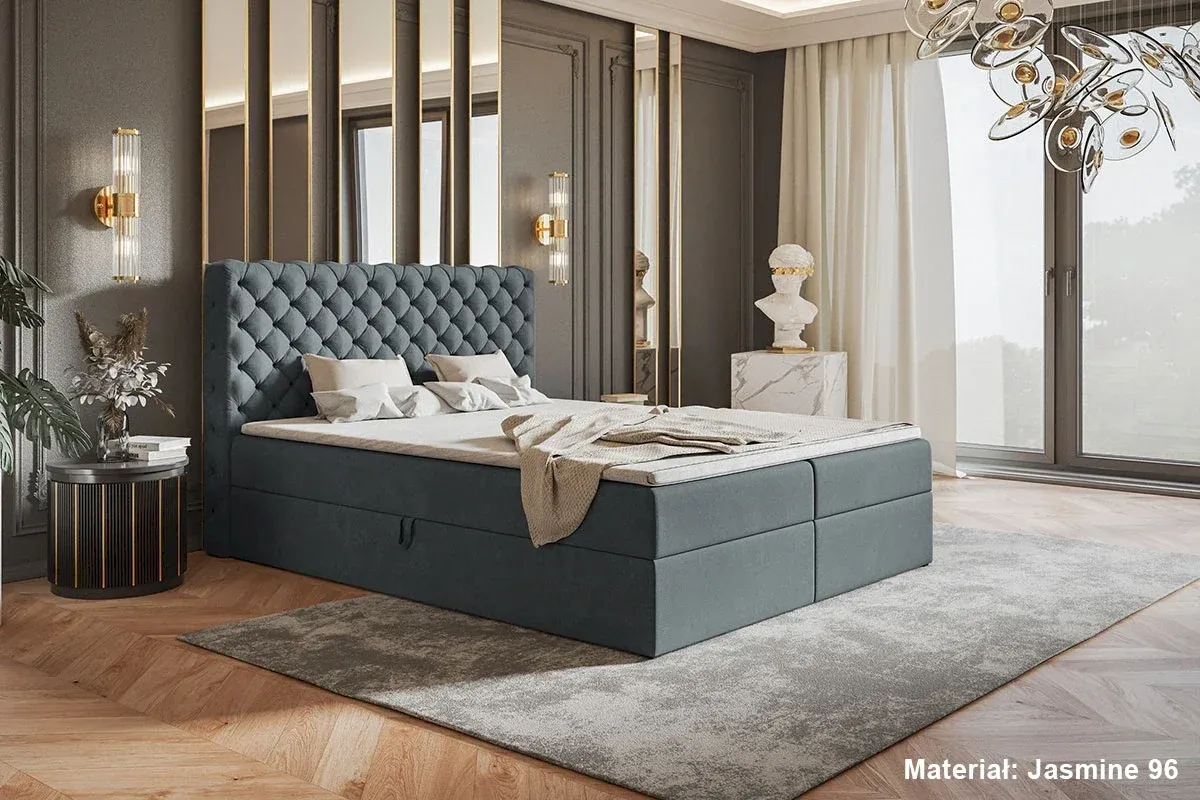 Łóżko Kontynentalne Box 8 140x200