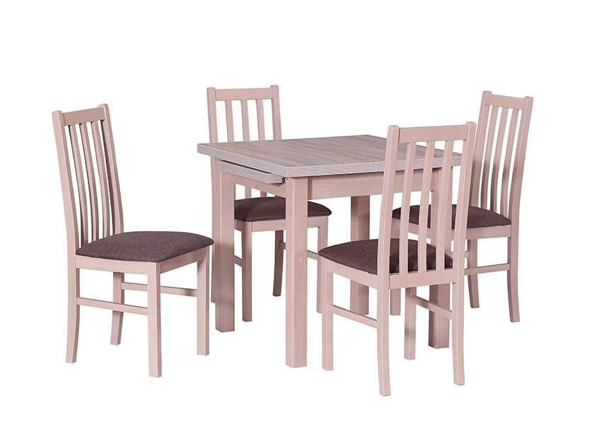 Stół Max VII + 4 krzesła Boss X (zest. DX49)