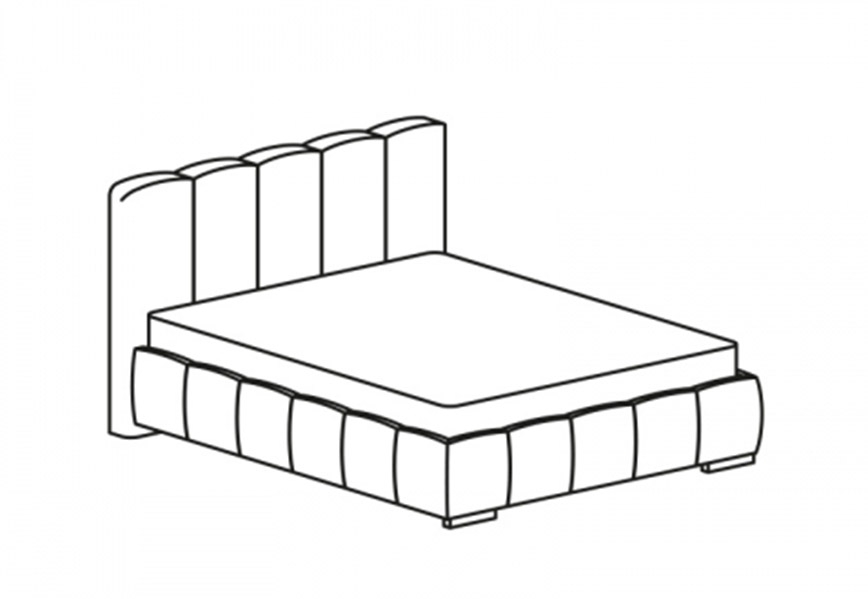 Łóżko Carrera 160x200 New Elegance Furniture