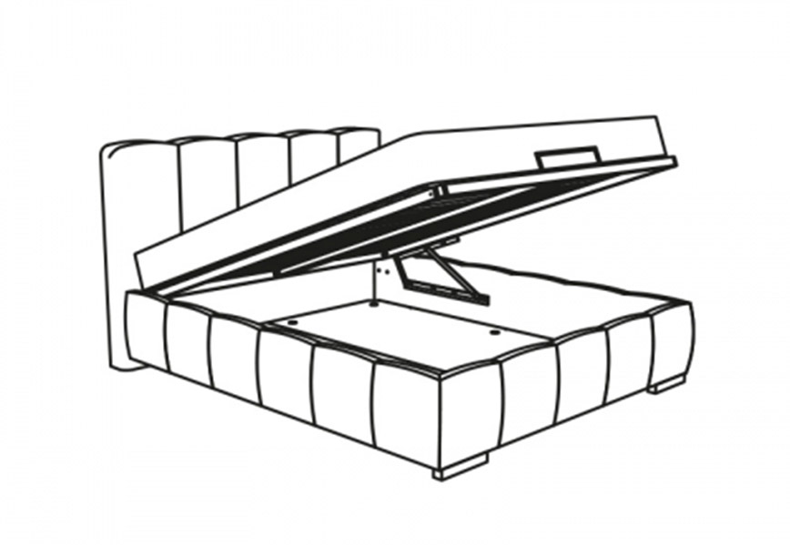 Łóżko Carrera 160x200 New Elegance Furniture