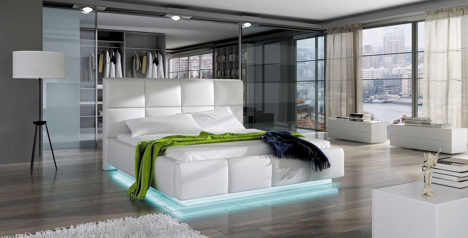 Łóżko tapicerowane Asti 160x200