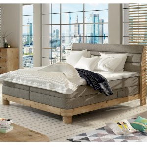 Łóżko kontynentalne Elena 160x200 + Top Como