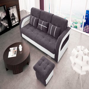 Wersalka Nina z pufą