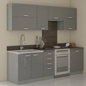 Meble Kuchenne Grey zestaw 240/72 Meble Kuchenne Grey zestaw 240/72