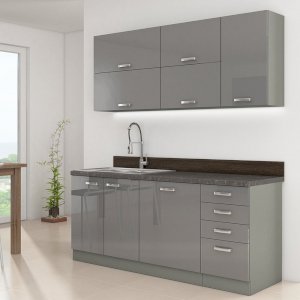 Meble Kuchenne Grey zestaw 180/72 Meble Kuchenne Grey zestaw 180/72