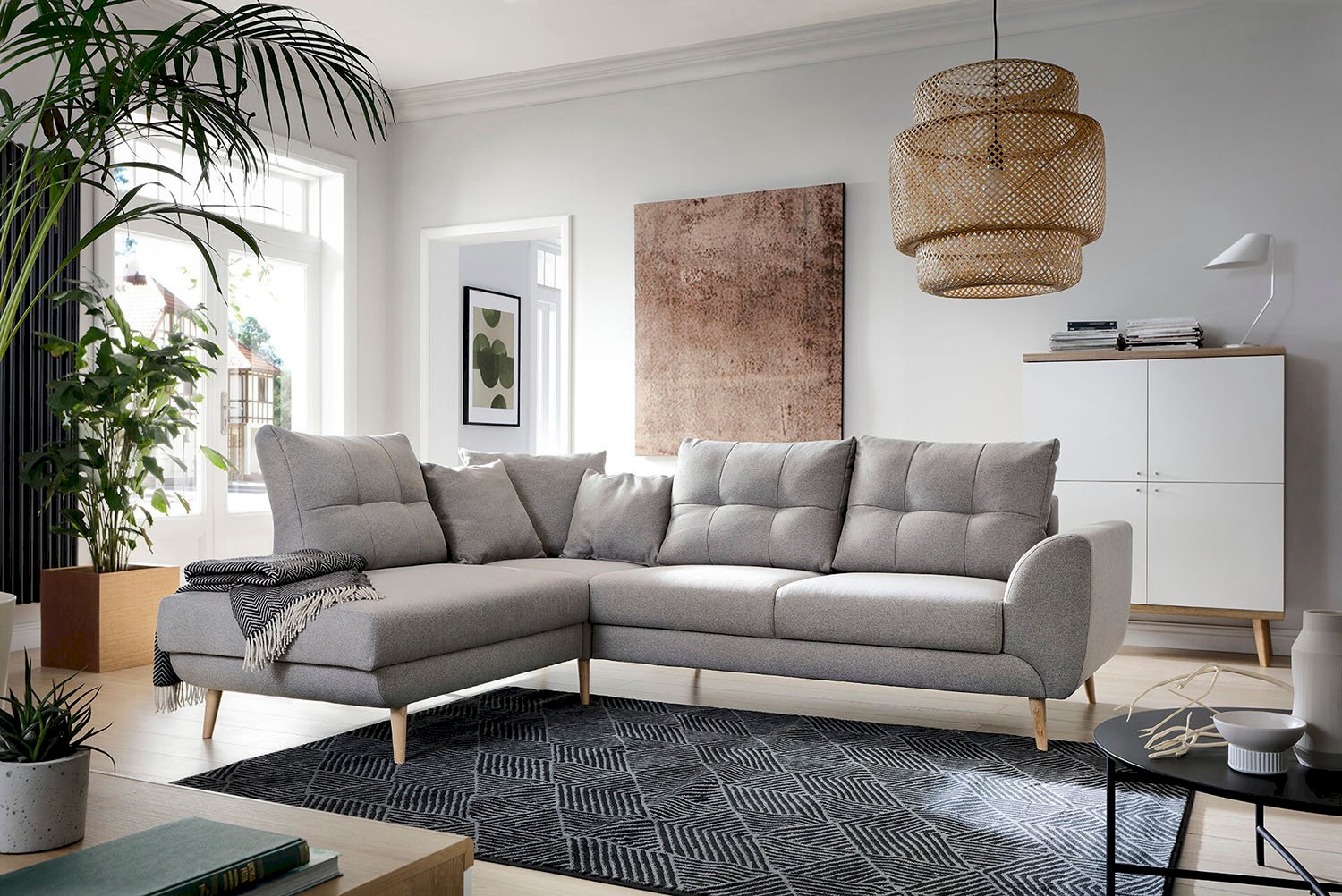 Jak wybrać idealny narożnik lub sofę do salonu — praktyczny poradnik aranżacyjny