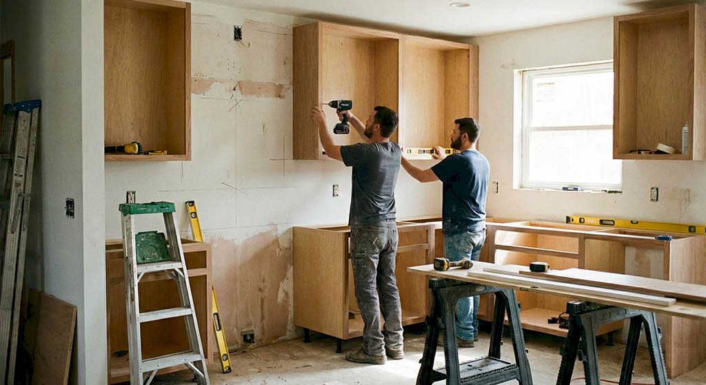 Na jakiej wysokości montować szafki wiszące i blat? Ergonomia w kuchni dla niskich i wysokich.