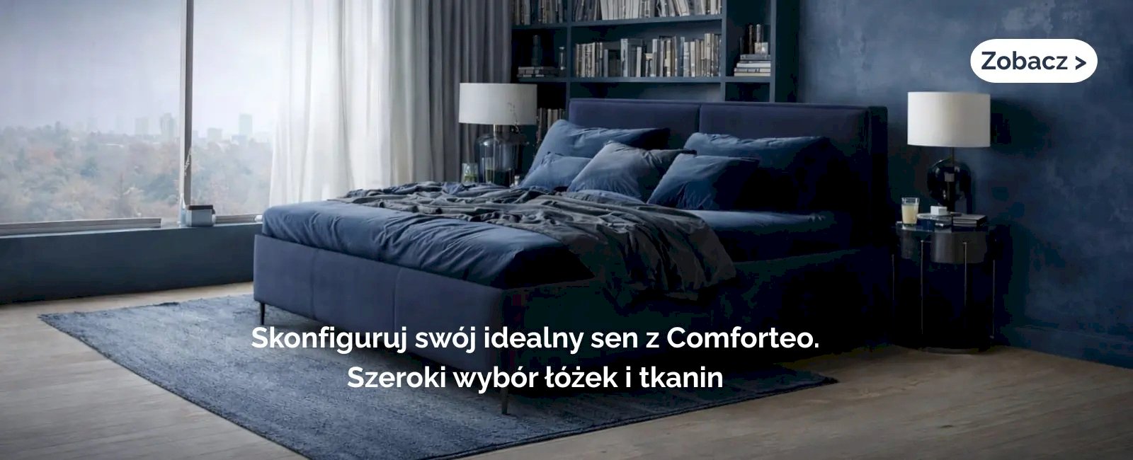 Zaprojektuj swoją sypialnie marzeń z marką Comforteo!