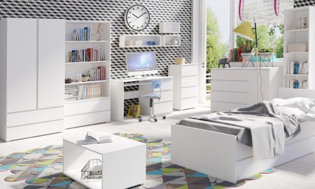 MEBLE MŁODZIEŻOWE COSMO - 3 KOLORY