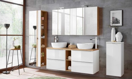 Meble łazienkowe Carpi White