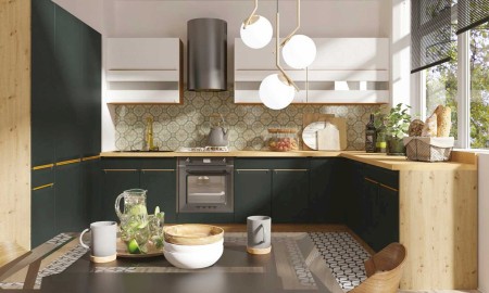 MEBLE KUCHENNE GLAMOUR GREEN